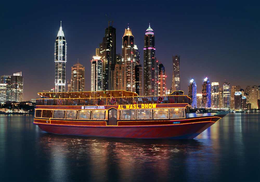 Dhow Cruise in Dubai Marina