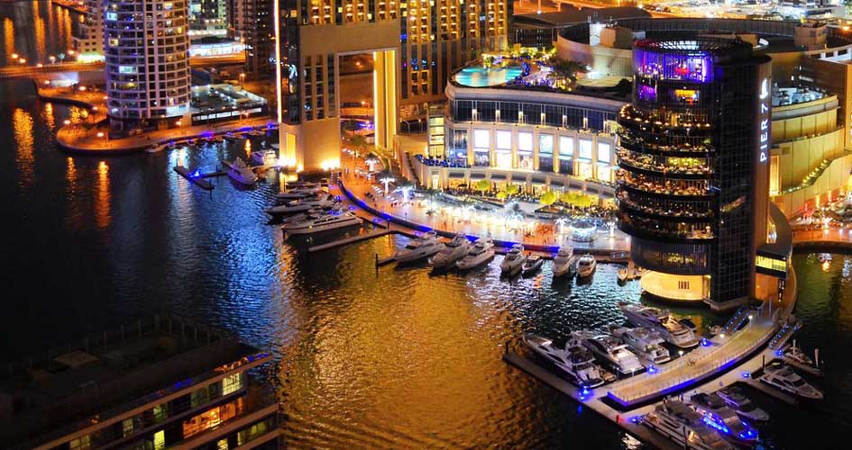 Dubai Marina pier 7