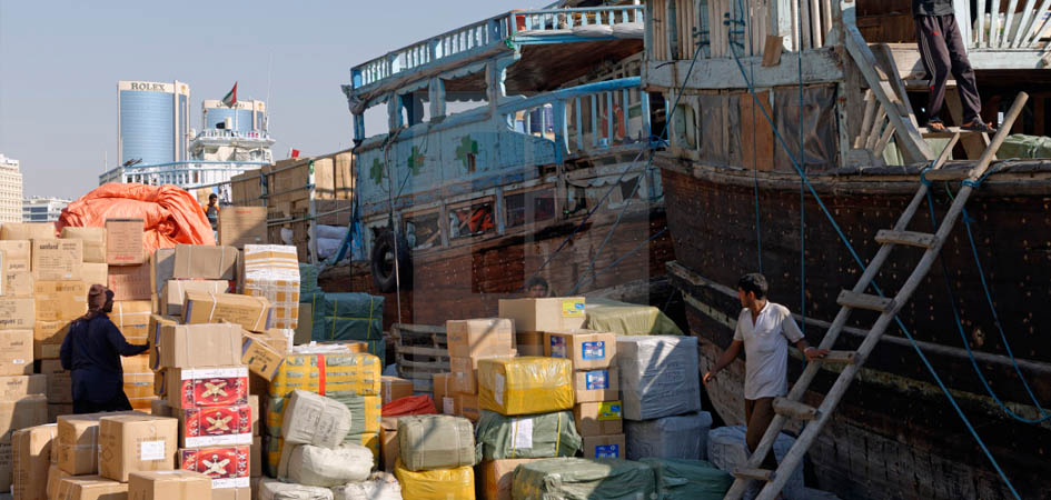 Cargo deck in deira